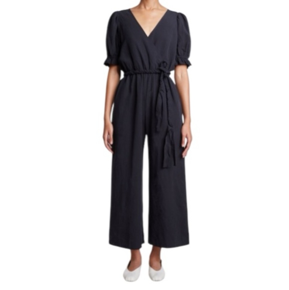 Apiece Apart New York Linen Chabrol Jumpsuit